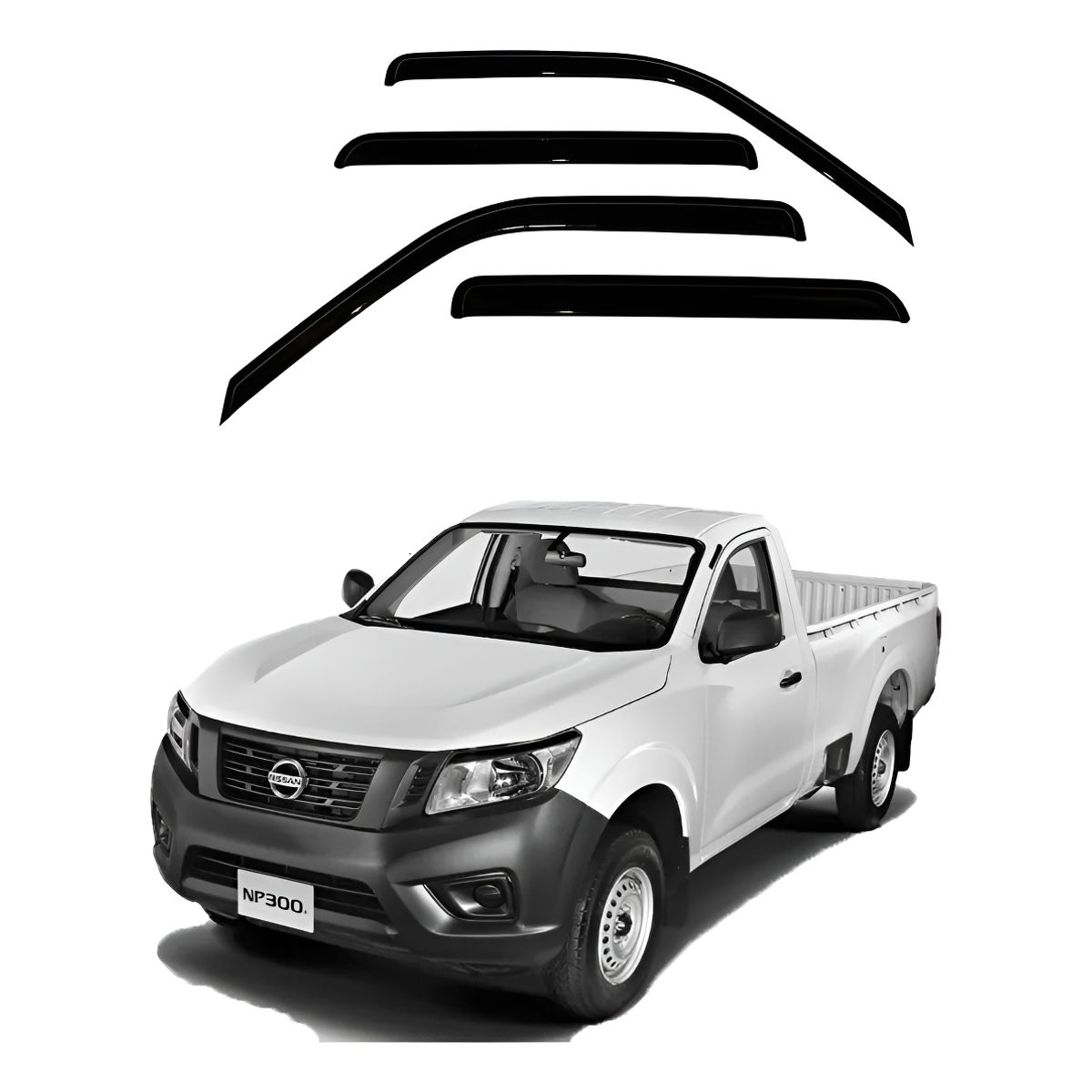 GENERICO - Kit Aletas Bota Aguas Nissan Np300 2016-2019 223089   223089 C51