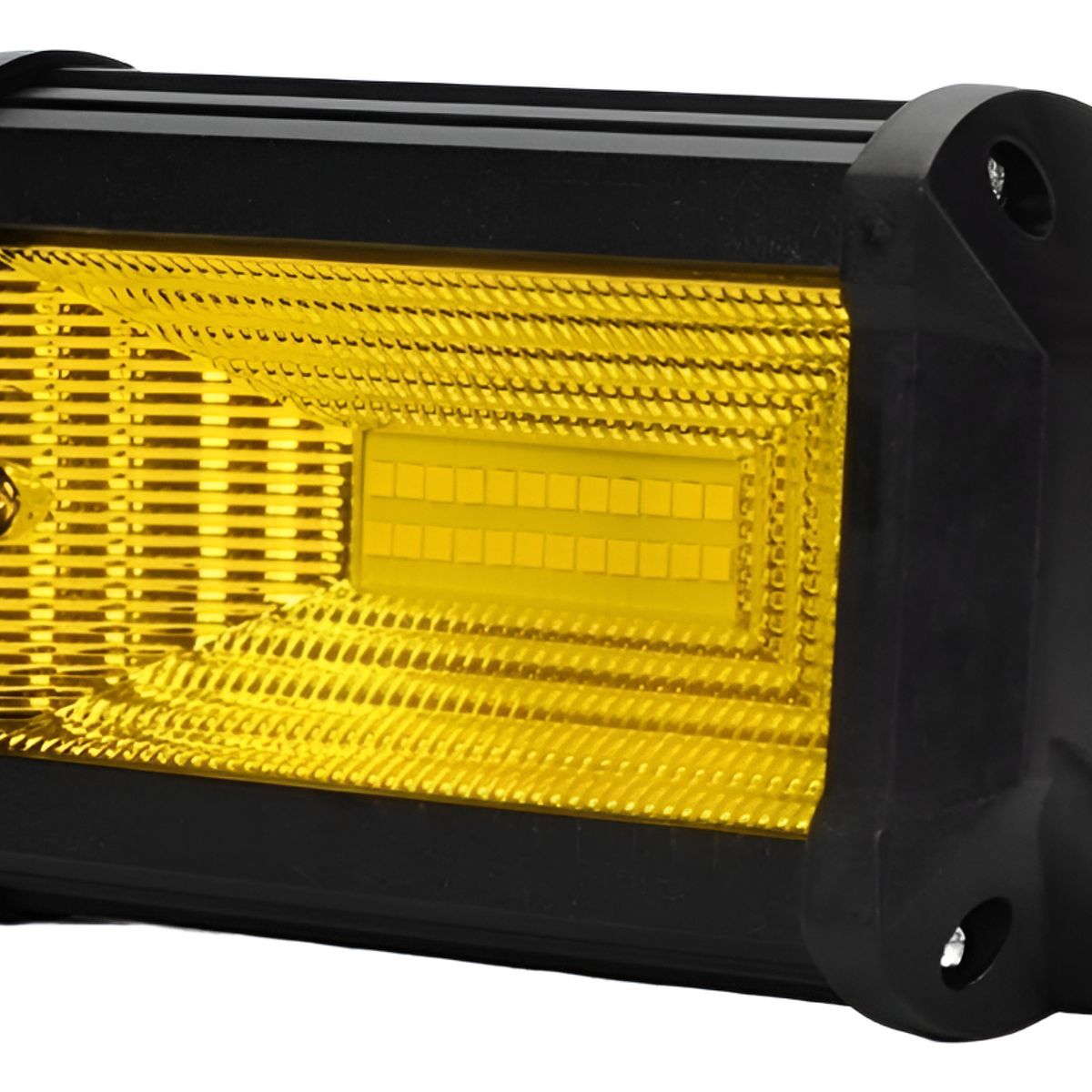 GENERICO - Barra Focos Neblineros Led 72w Expansion Amarillo Auto Moto