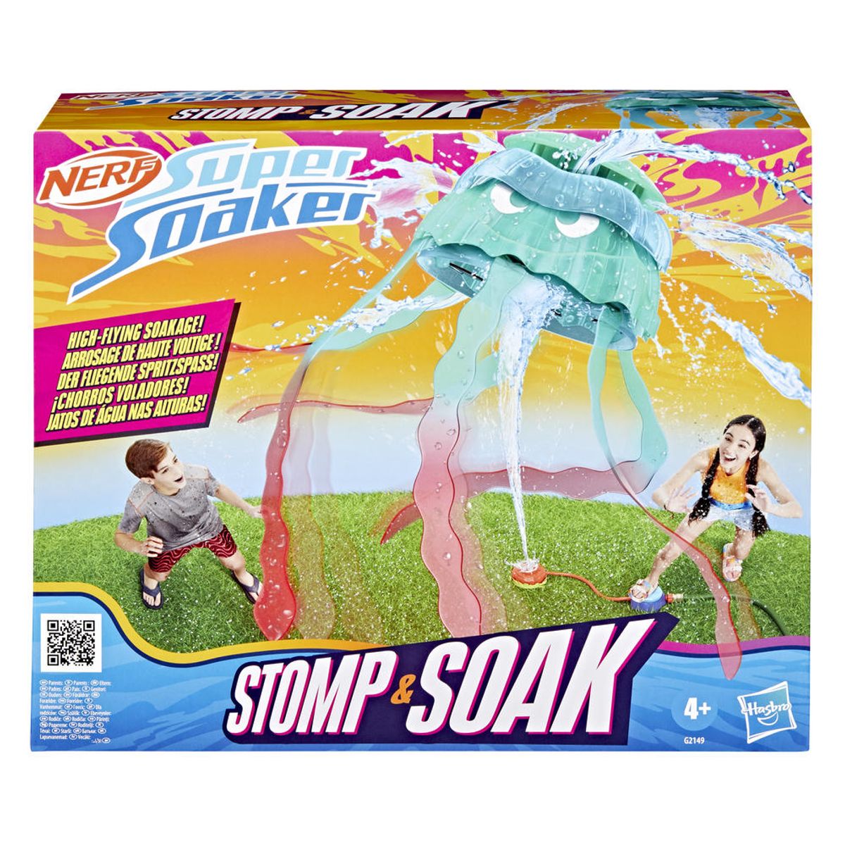 NERF - Lanzador Nerf Super Soaker Stomp & Soak