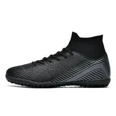 SHANDIAN - Zapatillas de Fútbol Hombre TF zapatos hombre Blanco