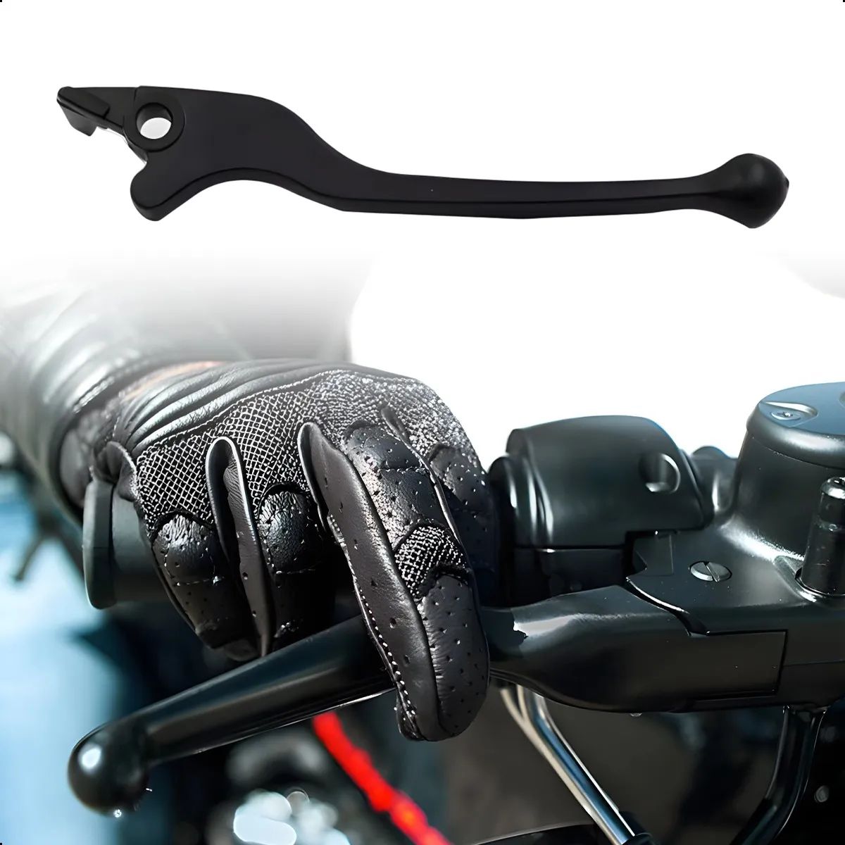 GENERICO - Manilla Palanca Freno Delantero Moto Honda XR125 XR150 XR250 XRE300