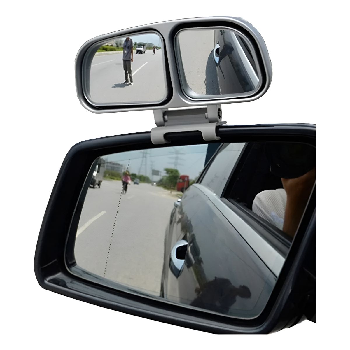 GENERICO - X2 Espejo Lateral Retrovisor Punto Ciego 360 Doble Ajustable