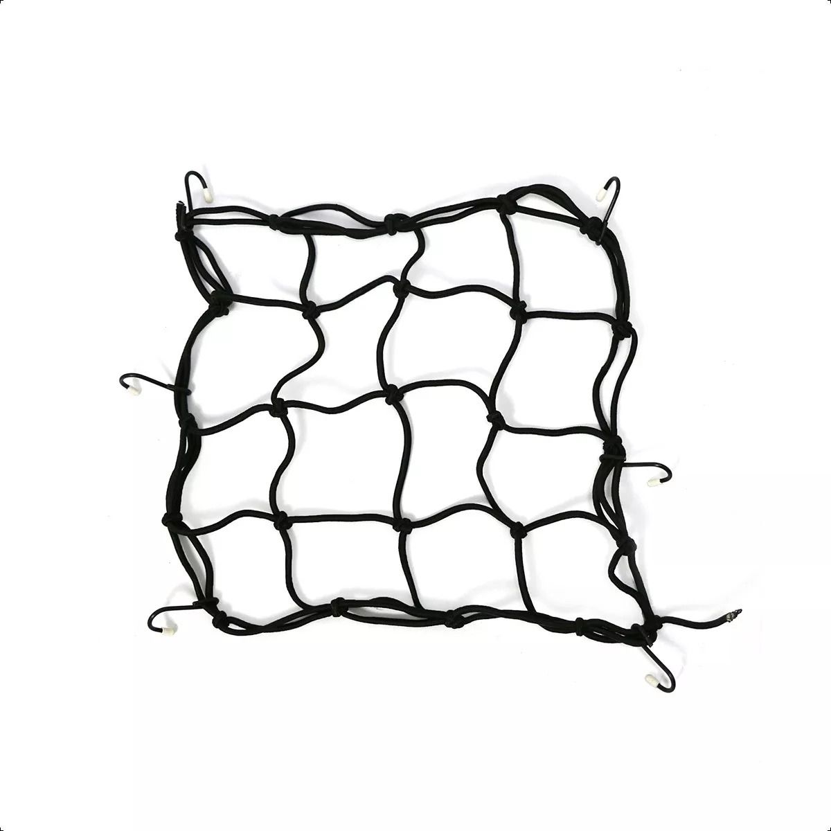 GENERICO - Pulpo Malla Amarre Moto Equipaje 40x40cm Negro