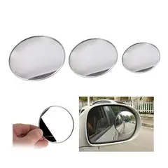 GENERICO - Set 3 Espejo Retrovisor Punto Ciego 90mm 70mm 45mm Adhesivo