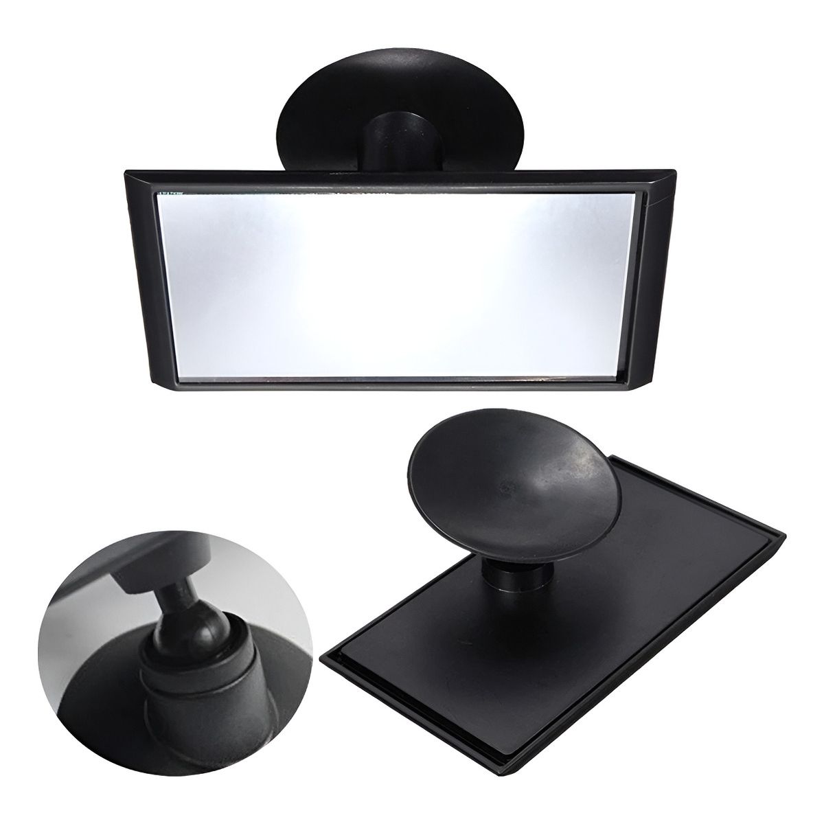GENERICO - Espejo Retrovisor Ajustable Auto Seguridad Niños Bebe 360