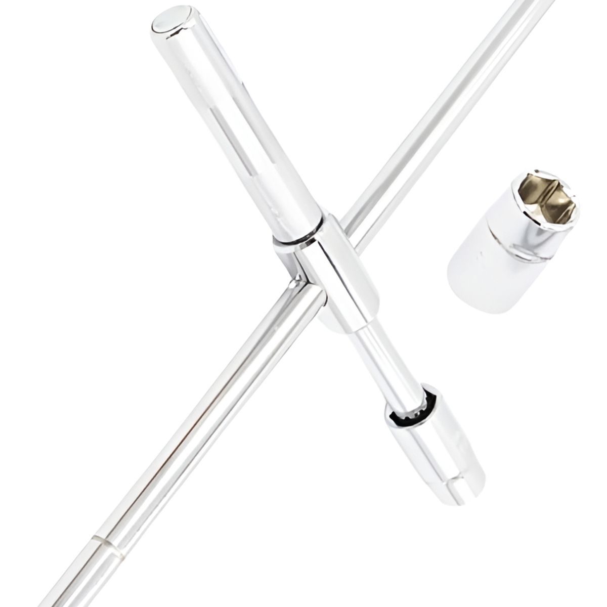 GENERICO - Llave De Rueda Con Barrote Universal Llantas 17 19 21 23 Mm 213207