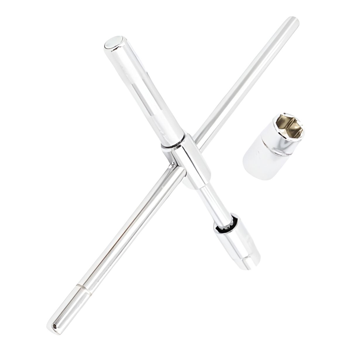 GENERICO - Llave De Rueda Con Barrote Universal Llantas 17 19 21 23 Mm 213207