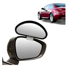 GENERICO - Espejo Retrovisor Punto Ciego 360 Lateral Ajustable Auxiliar