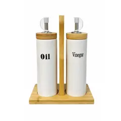 CARIBEE - Set 2 Frasco Dispensador Aceite Vinagre Funcional