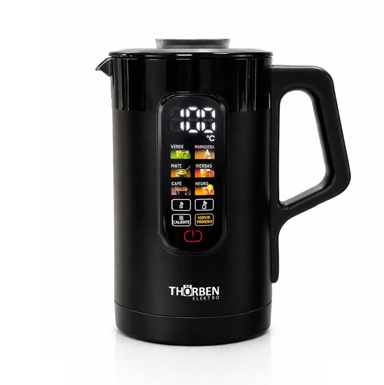 Hervidor Digital Tactil de 1,5 Lt Thor Colorsmart Temp