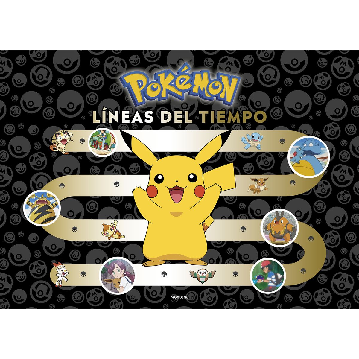 PENGUIN RANDOM HOUSE - Libro Pokémon. Líneas Del Tiempo (Colección Pokémon)