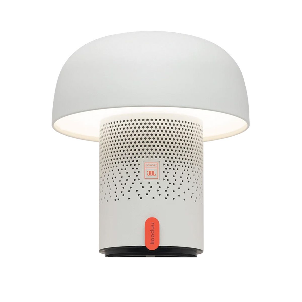KOODUU - Lámpara Portátil Sensa Play con Parlante JBL Kooduu Cloudy White