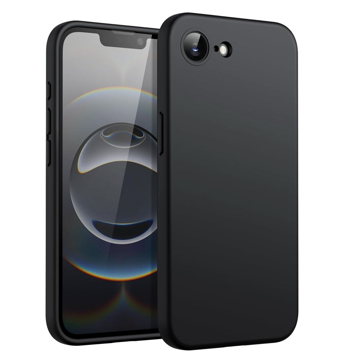 GENERICO - Carcasa Antigolpes Para iPhone 17e Goma Negro