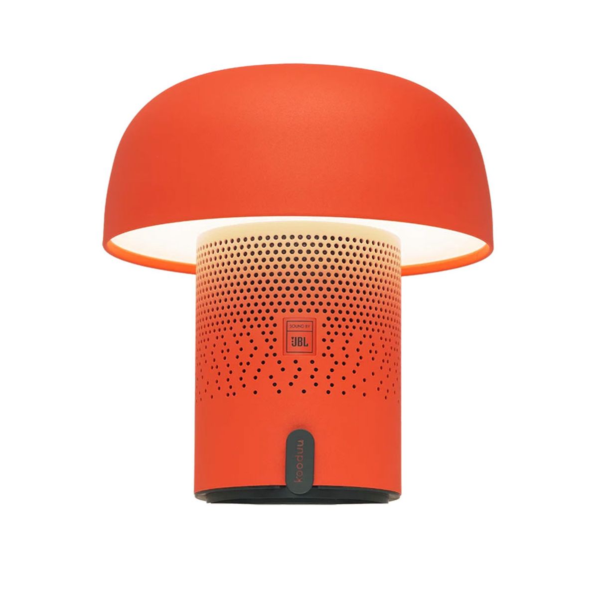 KOODUU - Lámpara Portátil Sensa Play con Parlante JBL Kooduu Orange