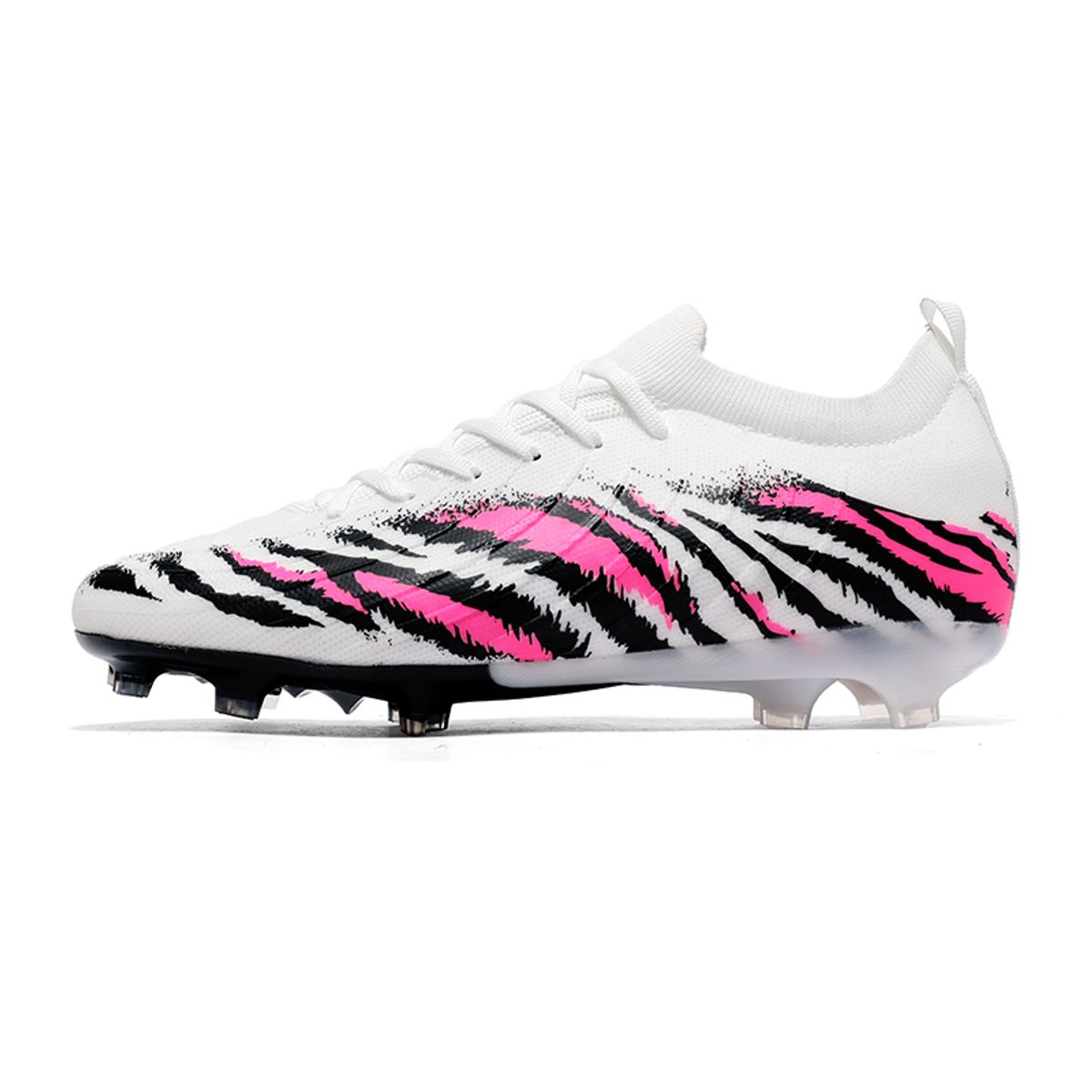 SHANDIAN - Zapatillas de Fútbol Hombre FG zapatos hombre Blanco