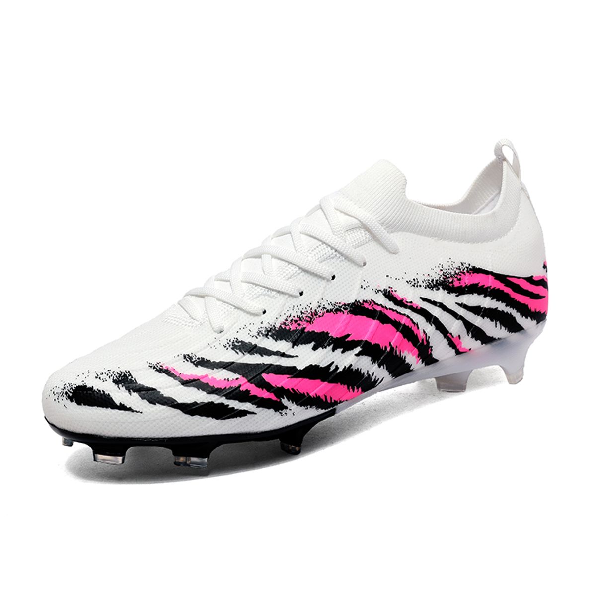 SHANDIAN - Zapatillas de Fútbol Hombre FG zapatos hombre Blanco