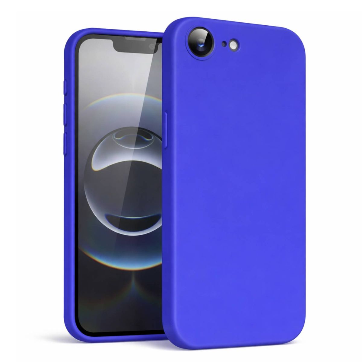 GENERICO - Carcasa Antigolpes Para iPhone 17e Goma Azul Rey