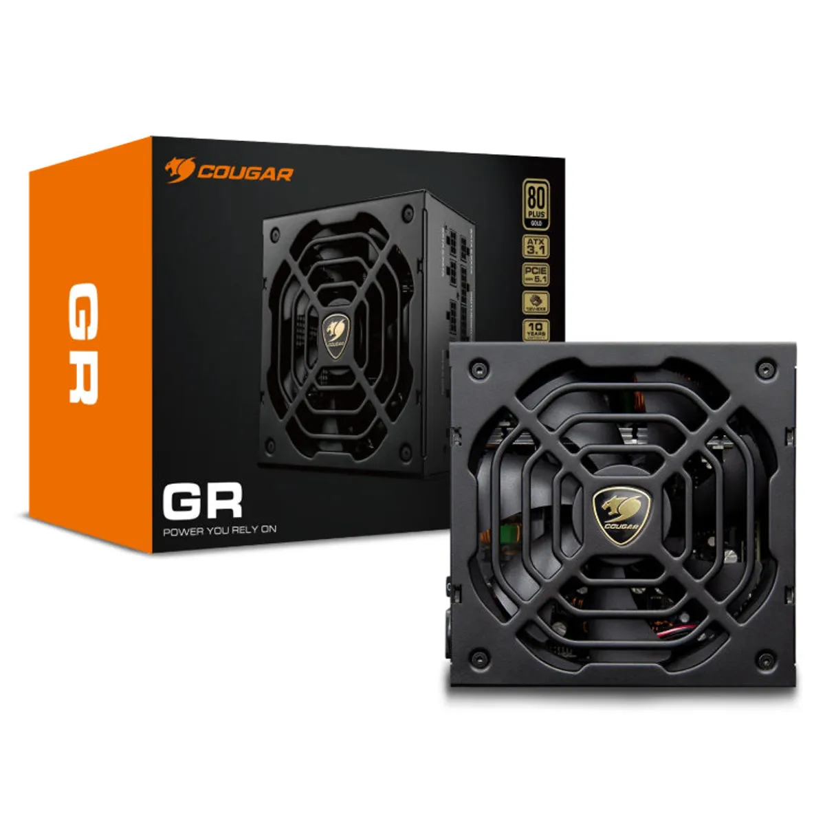 COUGAR - Fuente de Poder Cougar GR 1000 ATX 3.1 - 80 Gold Modular ATX