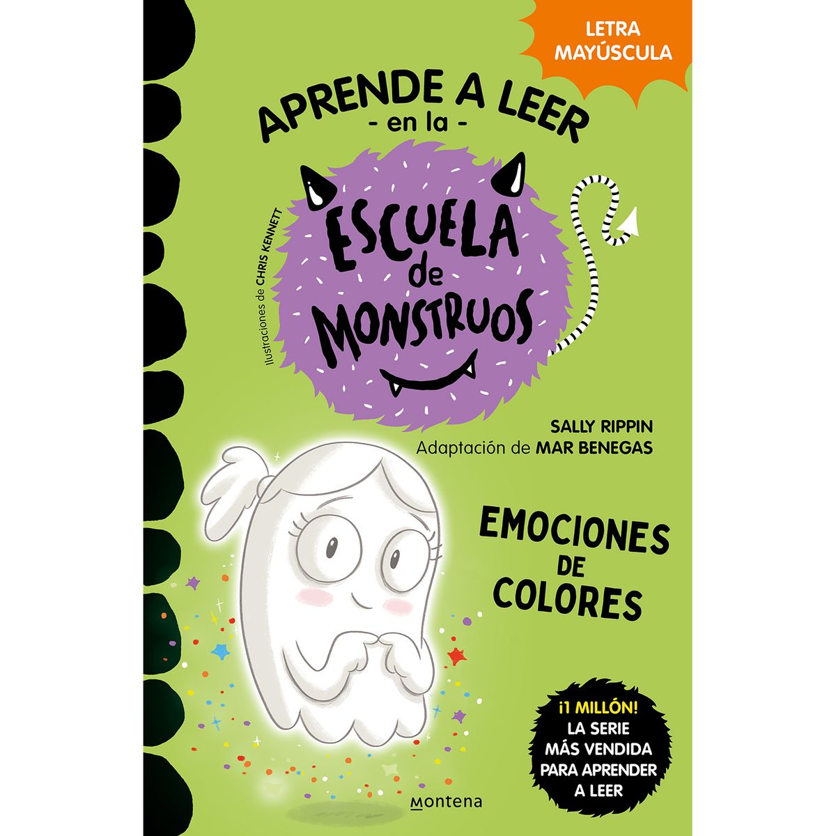 PENGUIN RANDOM HOUSE - Libro Aprende A Leer En La Escuela De Monstruos 8 Emociones De Colores