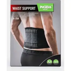 GENERICO - Soporte Lumbar Profesional INGBA Faja de Compresión y Estabilidad