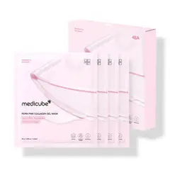MEDICUBE - Mascarilla en Gel PDRN Pink Colágeno 4 unidades