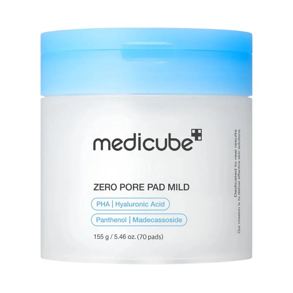 MEDICUBE - Pads Suaves Zero Pore 70 unidades 155g