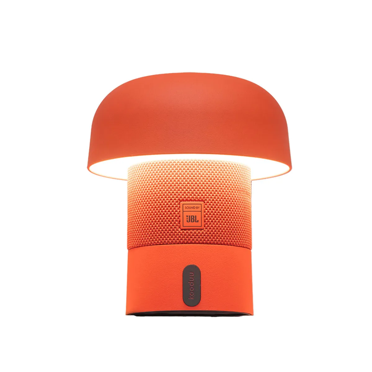 KOODUU - Lámpara Portátil Sensa Play Mini con Parlante JBL Kooduu Orange