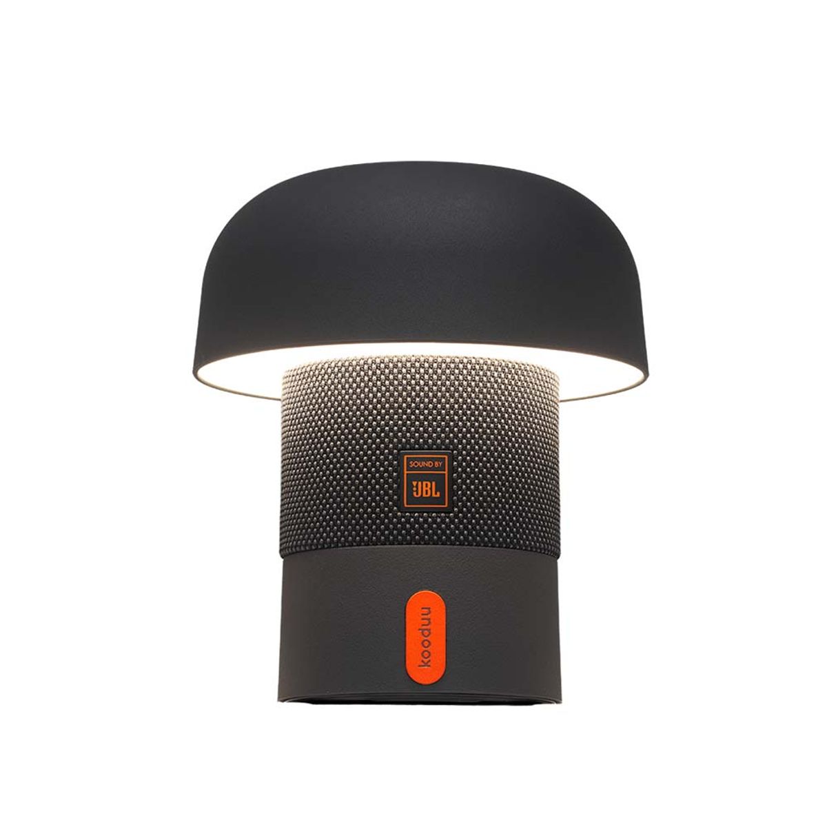 KOODUU - Lámpara Portátil Sensa Play Mini con Parlante JBL Kooduu Anthracite