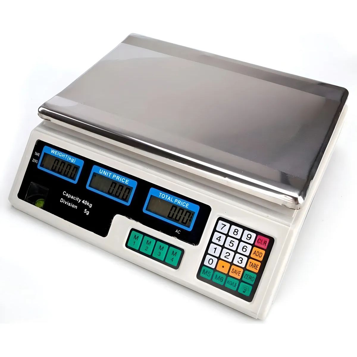 GENERICO - Balanza Pesa Digital 40 Kilos Recargable