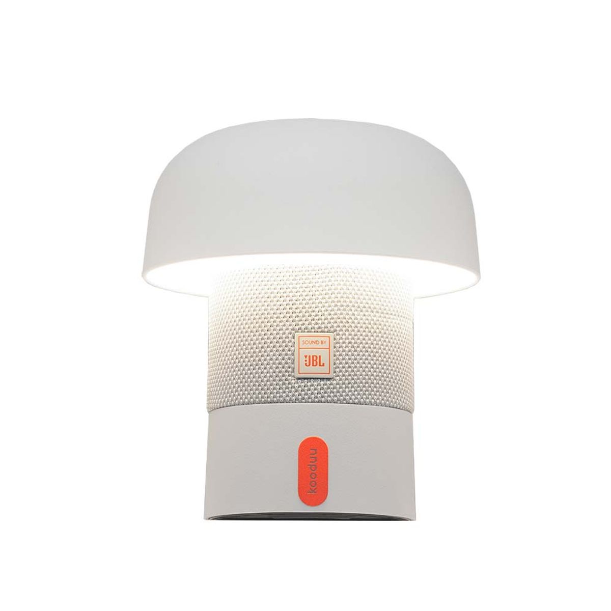KOODUU - Lámpara Portátil Sensa Play Mini con Parlante JBL Kooduu Cloudy White