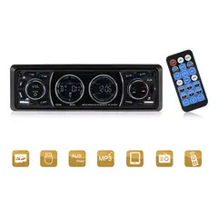 GENERICO - Radio Auto 1 Din Bluetooth Aux Mp3 Fm Usb Control Remoto 173