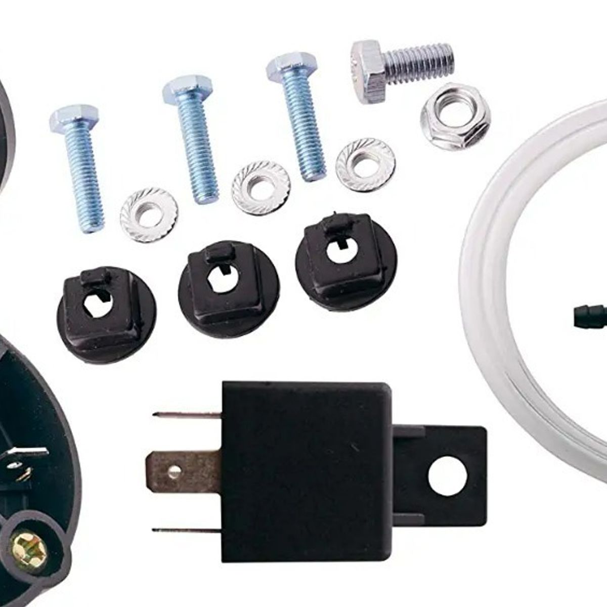 GENERICO - Kit 3 Bocina 12v Eléctrica Trompeta Aire Comprimido Auto 215185