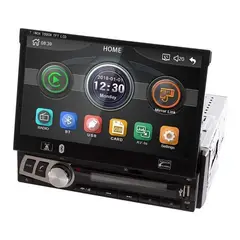 GENERICO - Radio Auto Motorizada Mirror Link 1 Din Pantalla Hd Tactil 213104