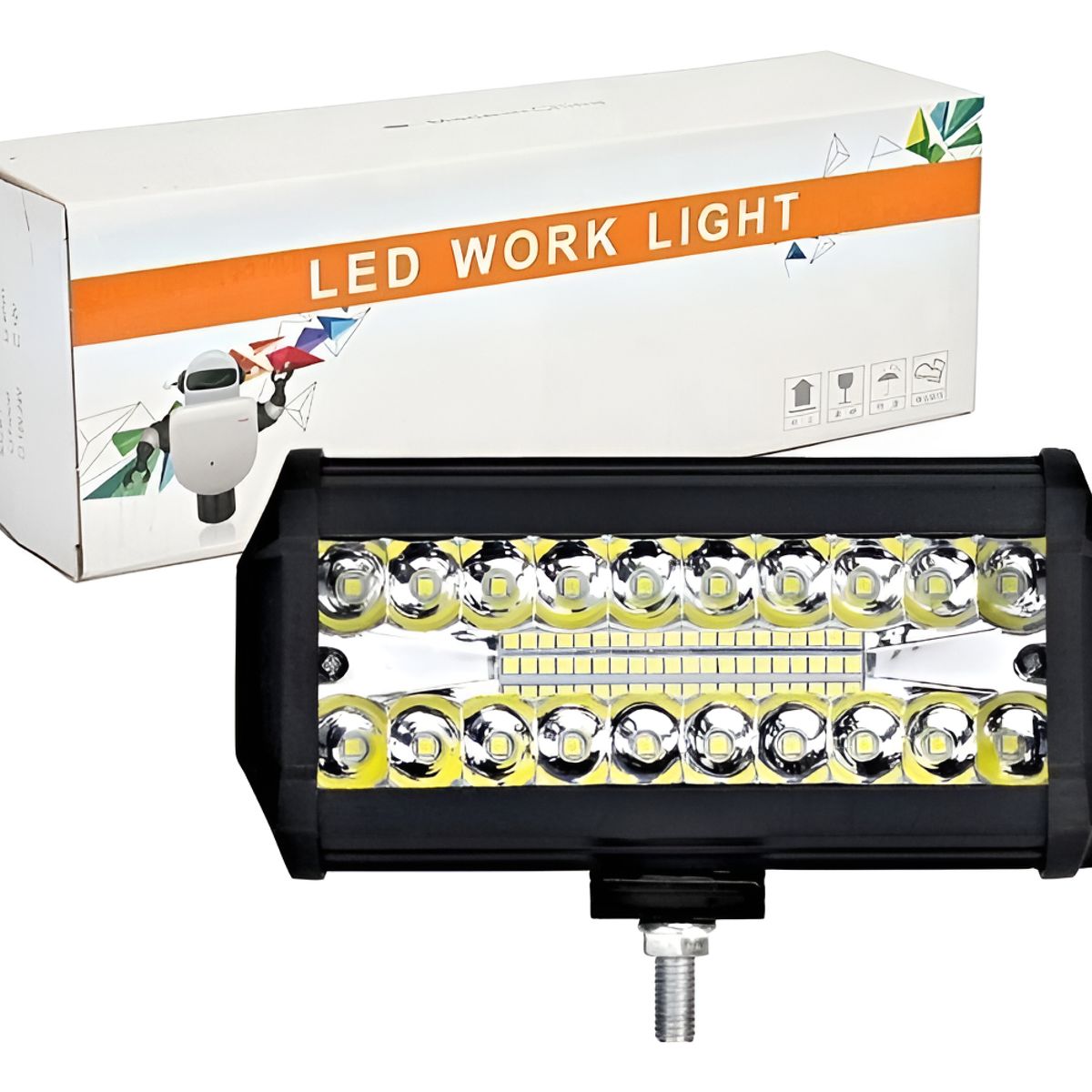 GENERICO - X2 Focos Neblineros 120w Expansion Led Auto Moto Camiones