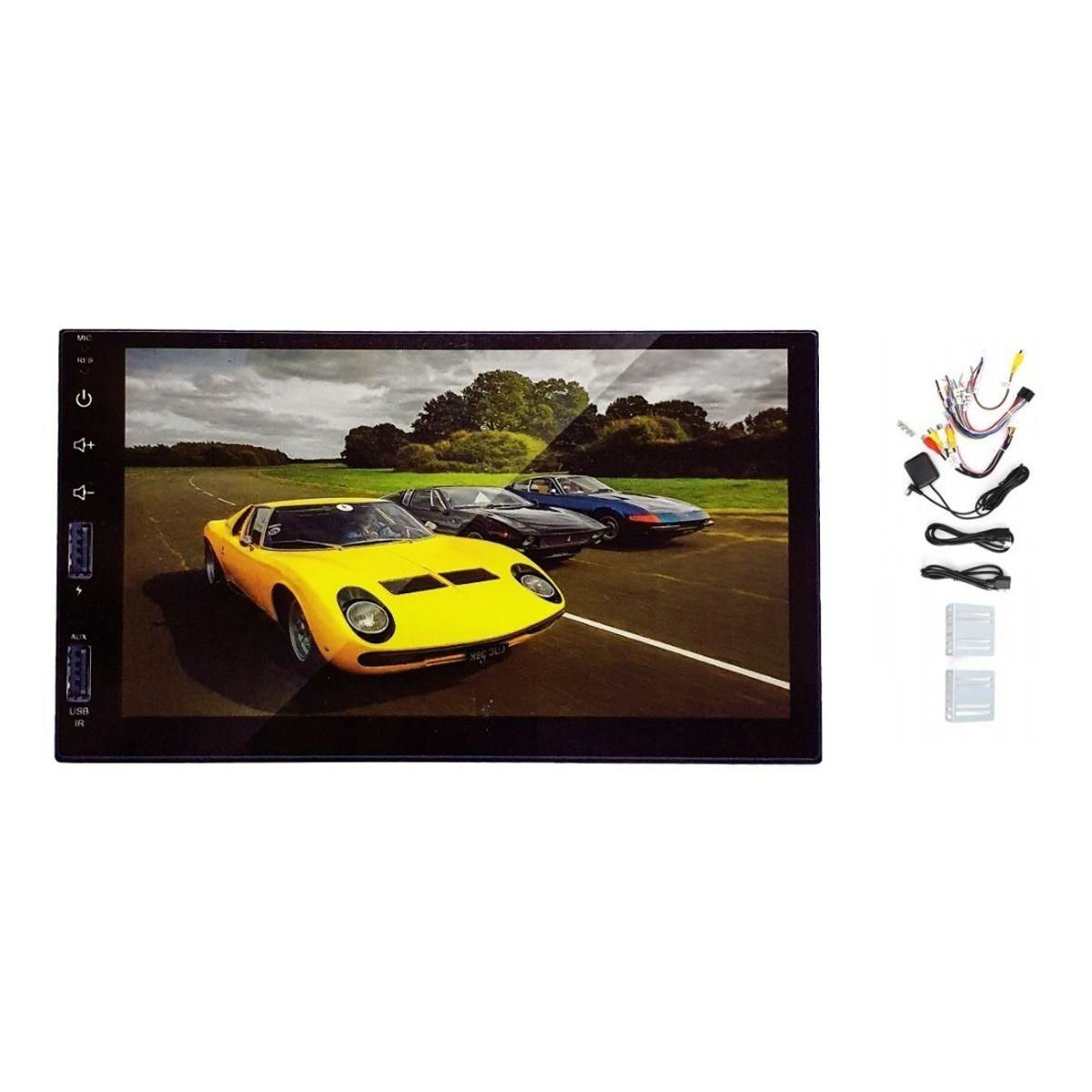 GENERICO - Radio Auto 2 Din Android 10 Bluetooth Gps Wifi Waze Youtube  213179