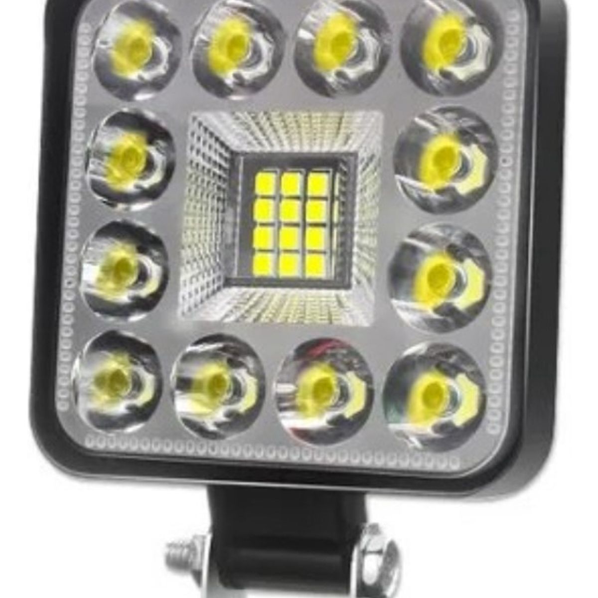 GENERICO - Luces Foco Neblinero Led 84w 4x4 Auto Moto Camion Cuadrado