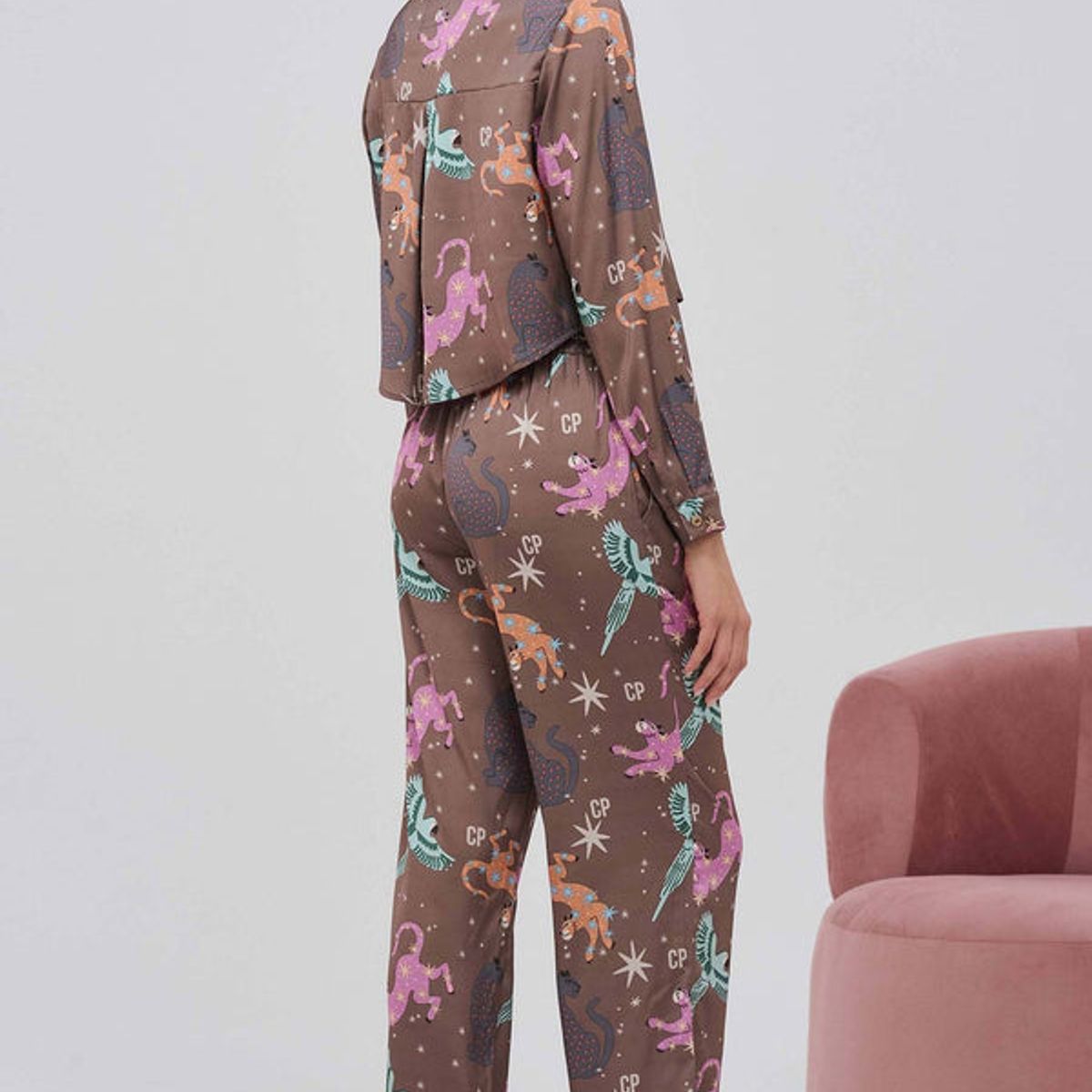 CIPITRIA - Pantalón Jane Bell Brown