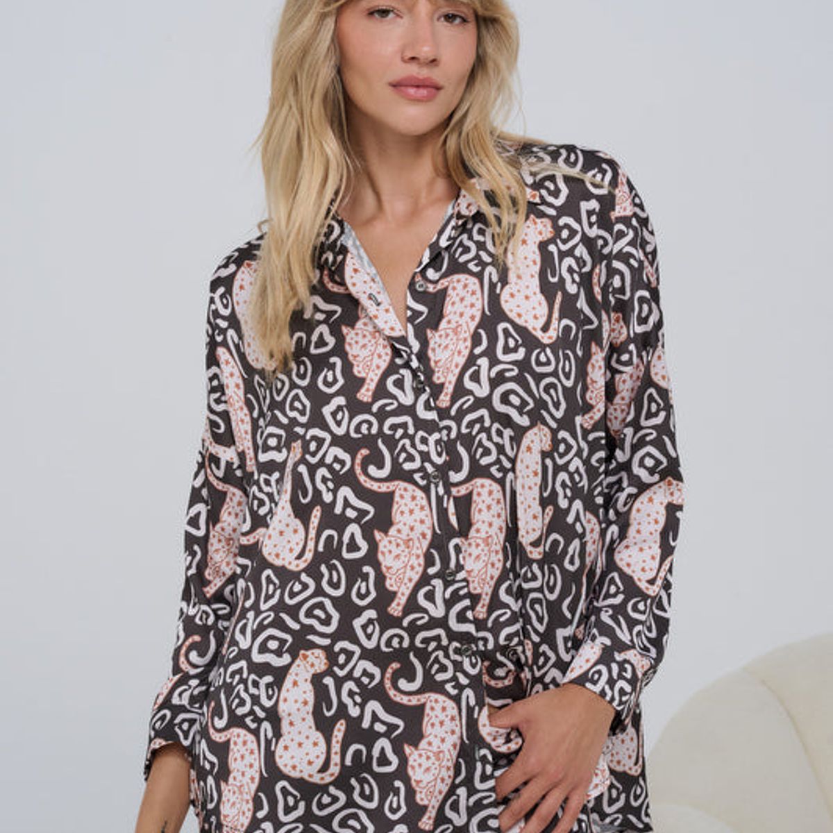 CIPITRIA - Camisa Michelle Josh Black