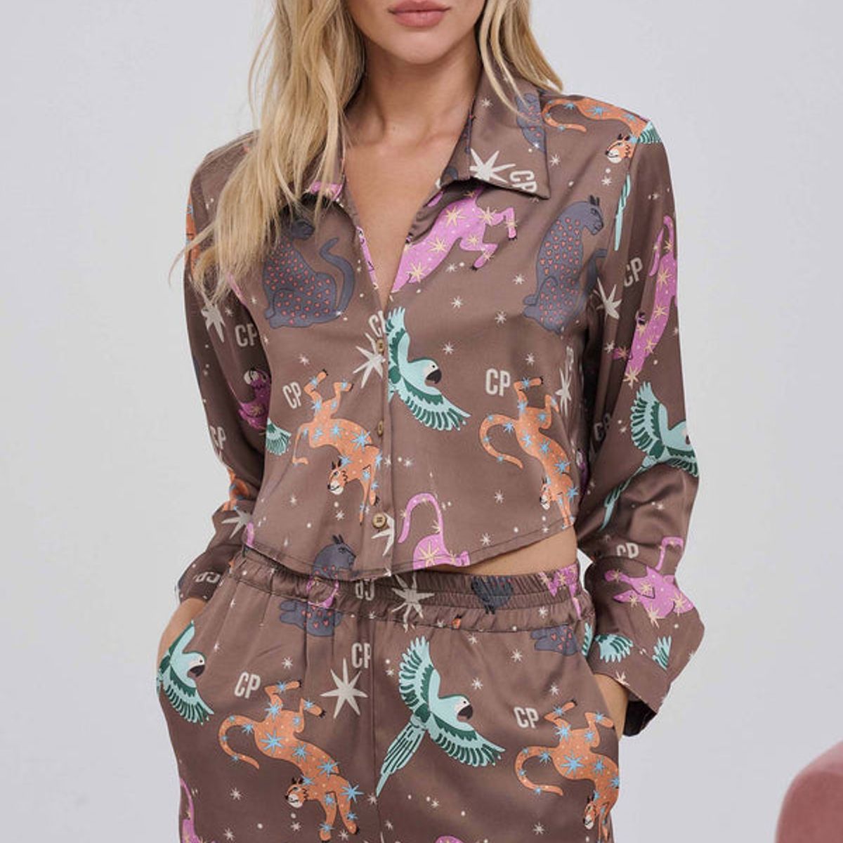 CIPITRIA - Camisa Helena Bell Brown