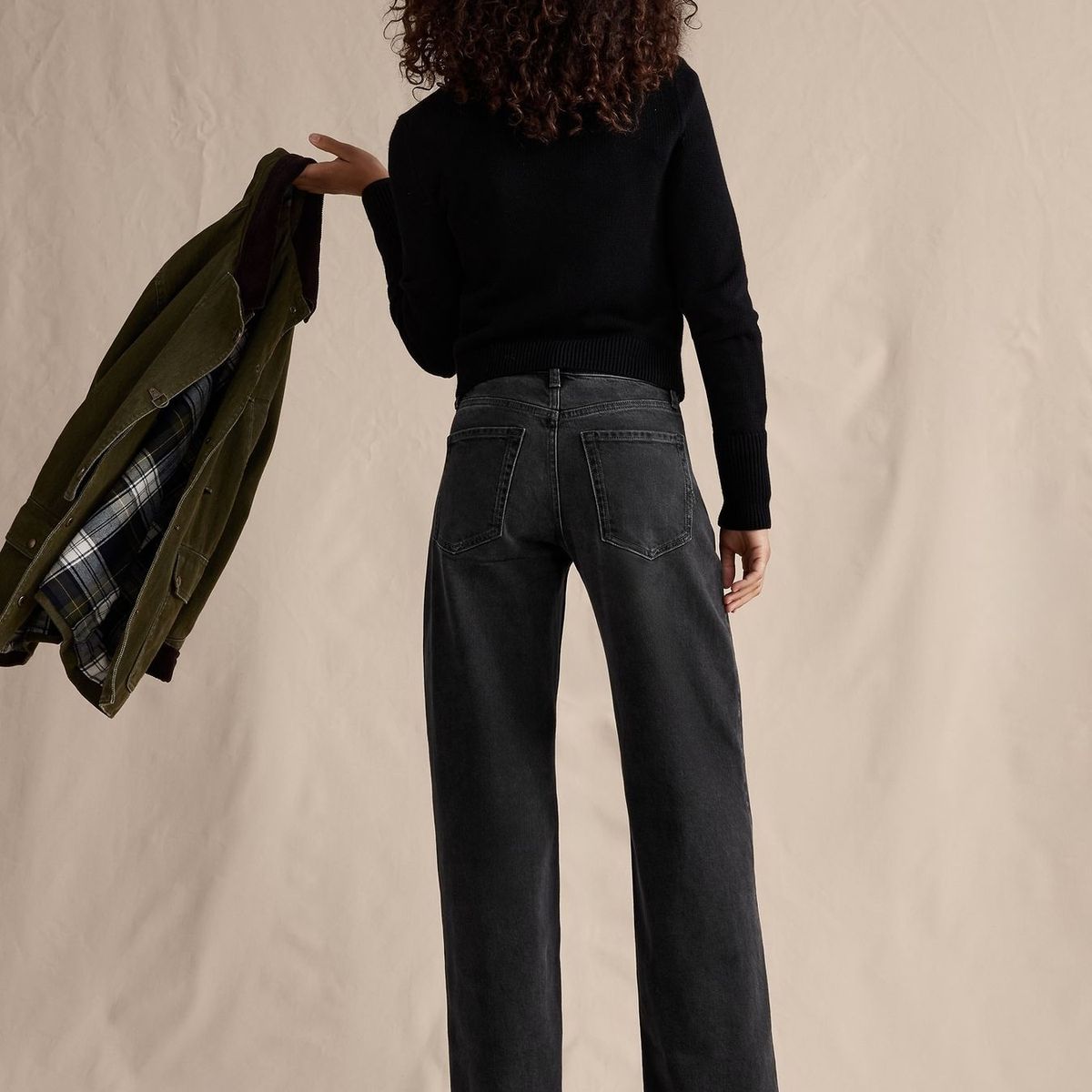 BANANA REPUBLIC - Jeans Mujer Banana Republic Mid-Rise 90S Relaxed Azul