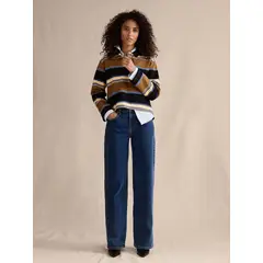 BANANA REPUBLIC - Jeans Mujer Mid-Rise 90S Loose Azul