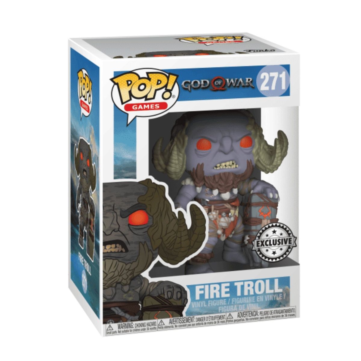 FUNKO - Funko Pop God Of War -Troll De Fuego 271