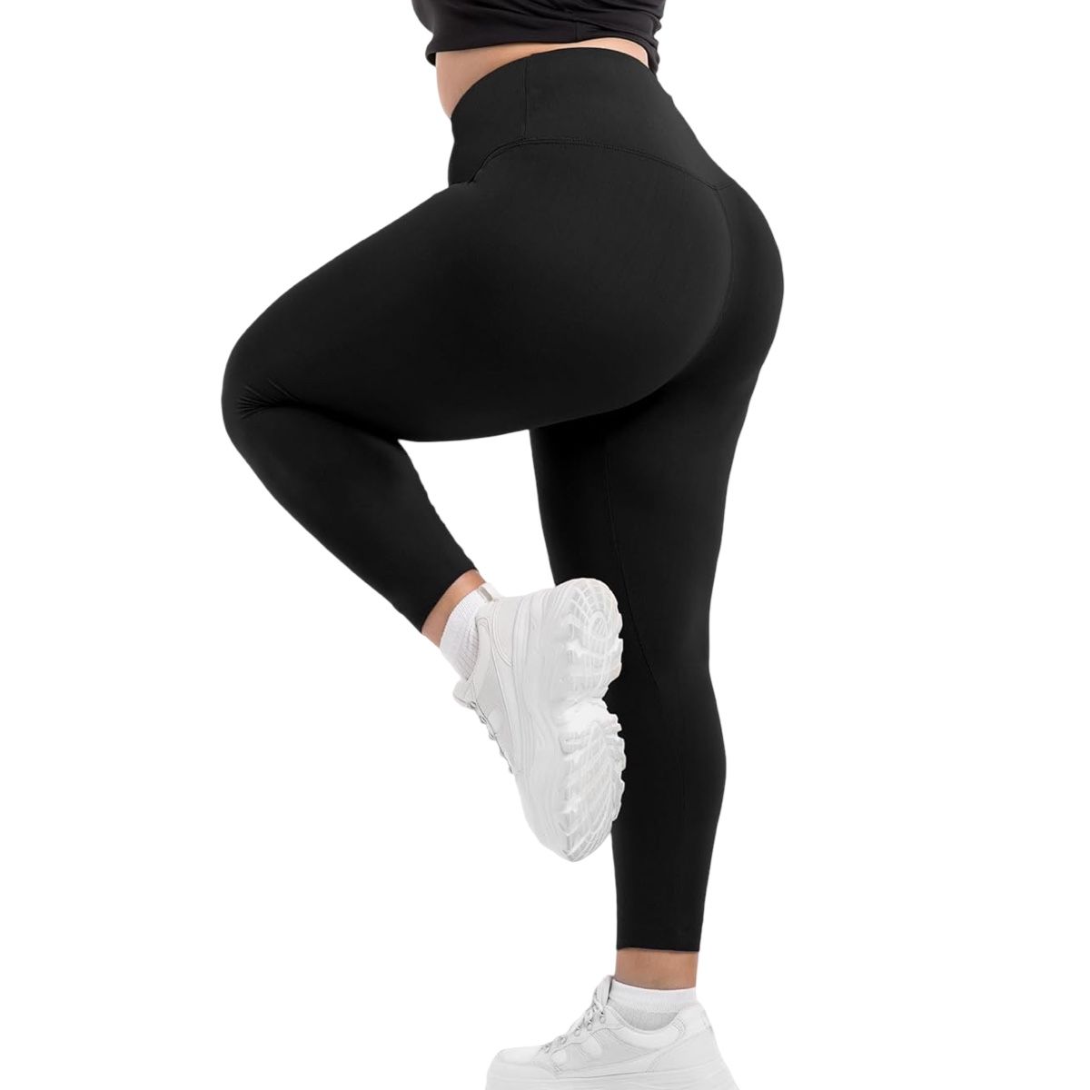 AAYO MODA - Pack 3 Calzas Leggins Mujer Algodón con Chiporro Invierno - Colores y Tallas Variadas
