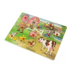 GENERICO - Tabla Granja Juguete Madera