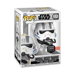 FUNKO - Pop Star Wars – Imperial Rocket Trooper 552 + Protector