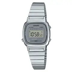 CASIO - RELOJ LA670WA-7DF VINTAGE MINI PLATEADO MUJER