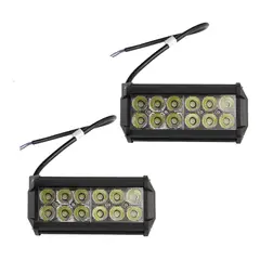 GENERICO - X2 Barra Focos Neblineros Led 36w Expansion Auto Moto Camion