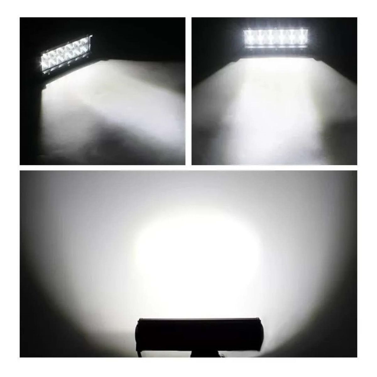 GENERICO - X2 Barra Focos Neblineros Led 36w Expansion Auto Moto Camion