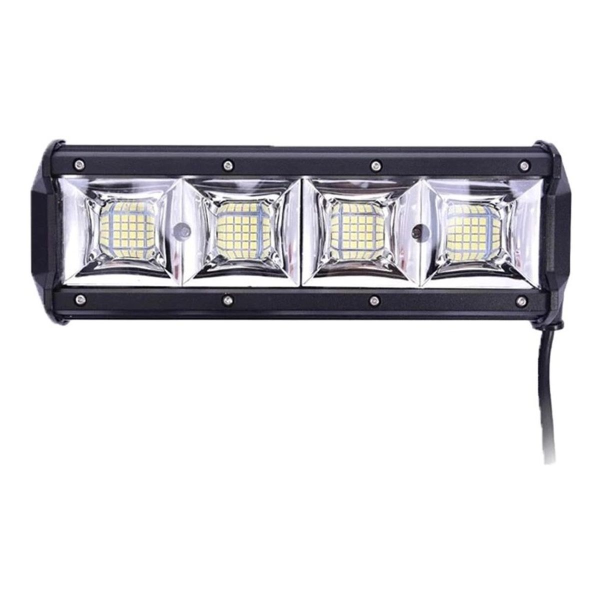 GENERICO - 2 Barra Led Focos Neblinero 64 Led 192w Expansion Auto Moto