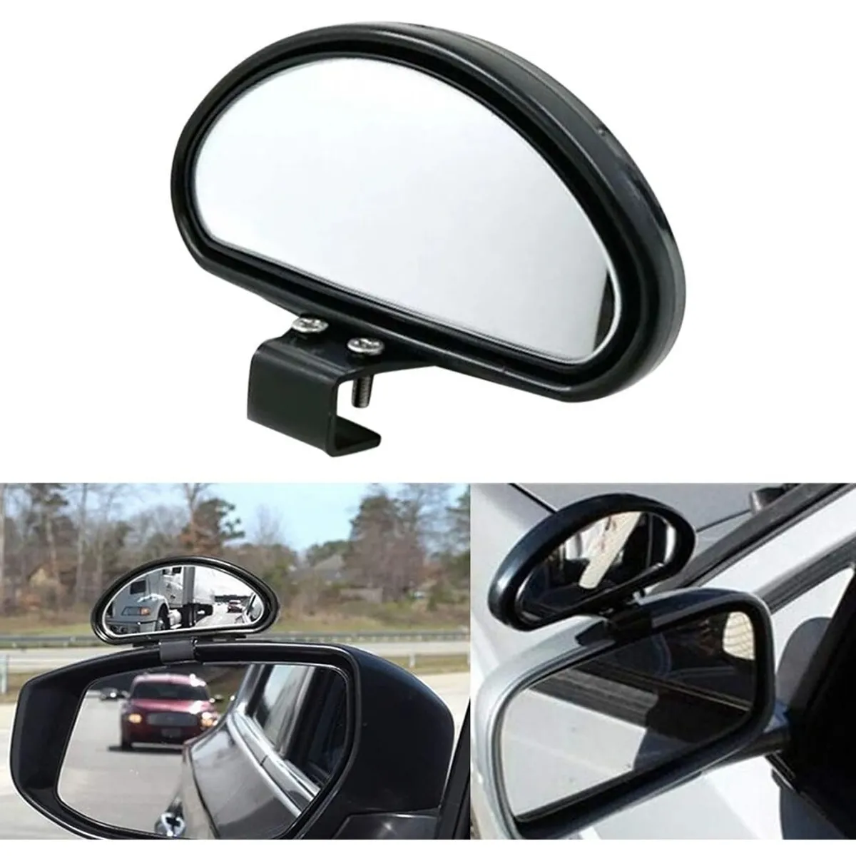 GENERICO - Espejo Lateral Retrovisor Punto Ciego 360 Ajustable Angular